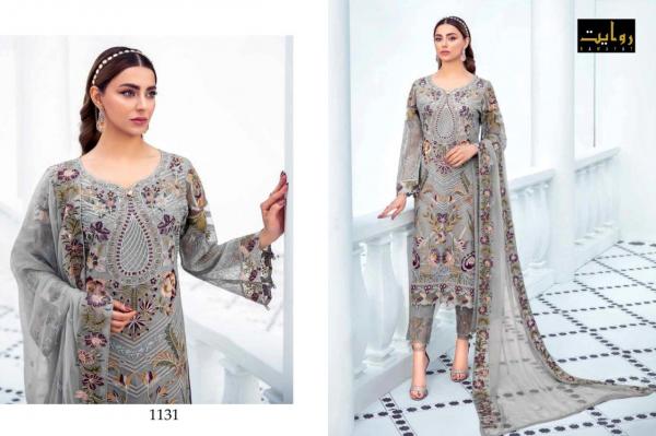 Rawayat Ramsha Vol 5 Beautiful Georgette Pakistani Salwar